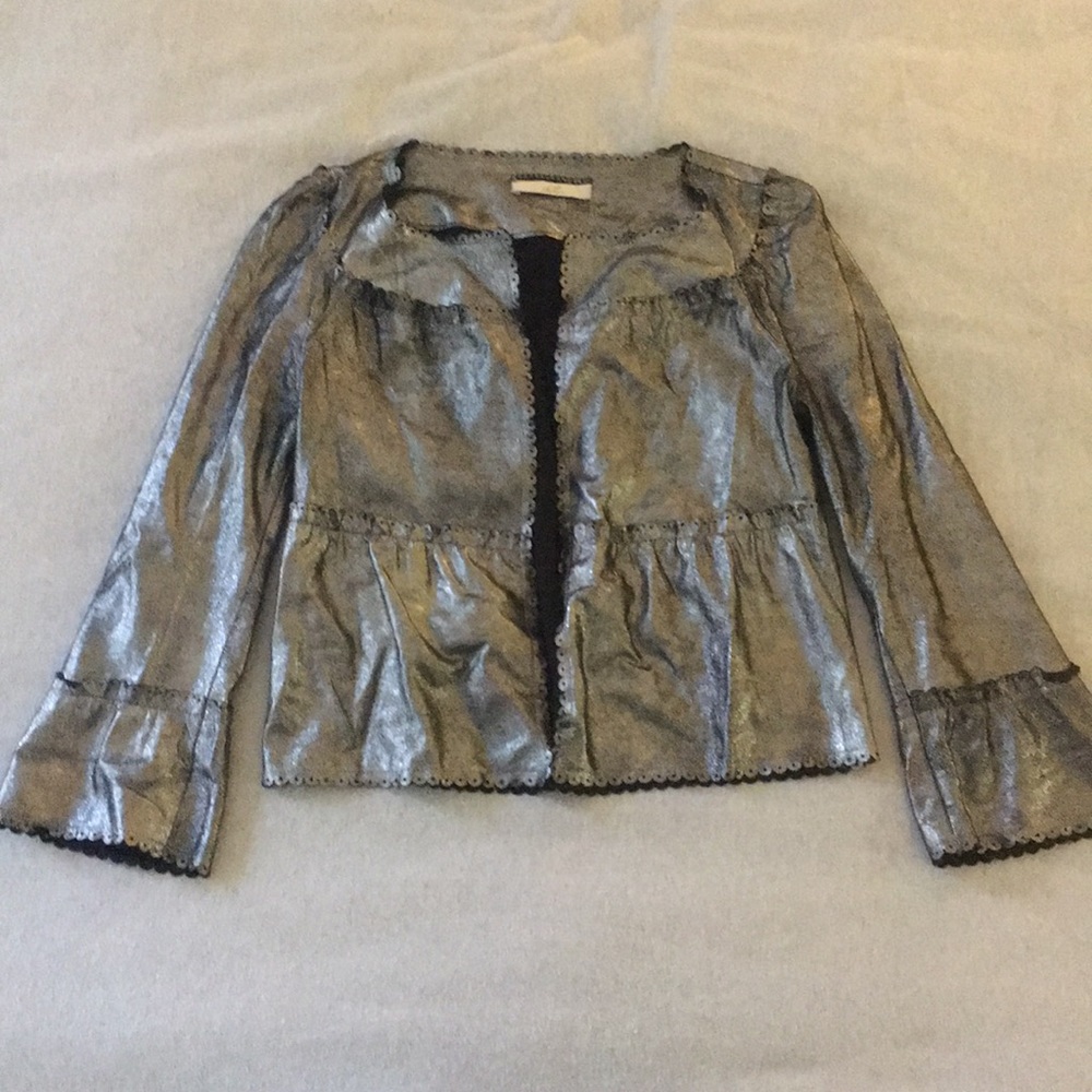 Lamb skin leather jacket .
